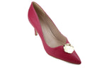Scarpin Maria Salto Médio Rosa
