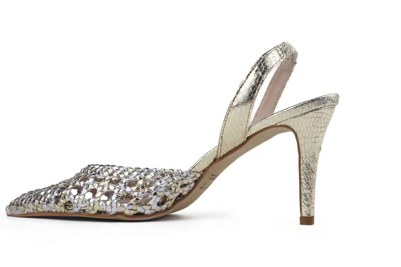 Slingback Izabel Salto Médio Dourado