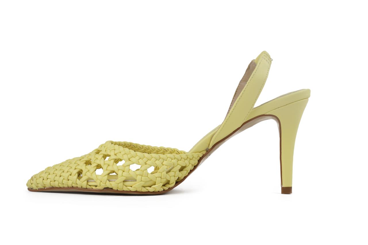 Slingback Izabel Salto Médio Amarelo